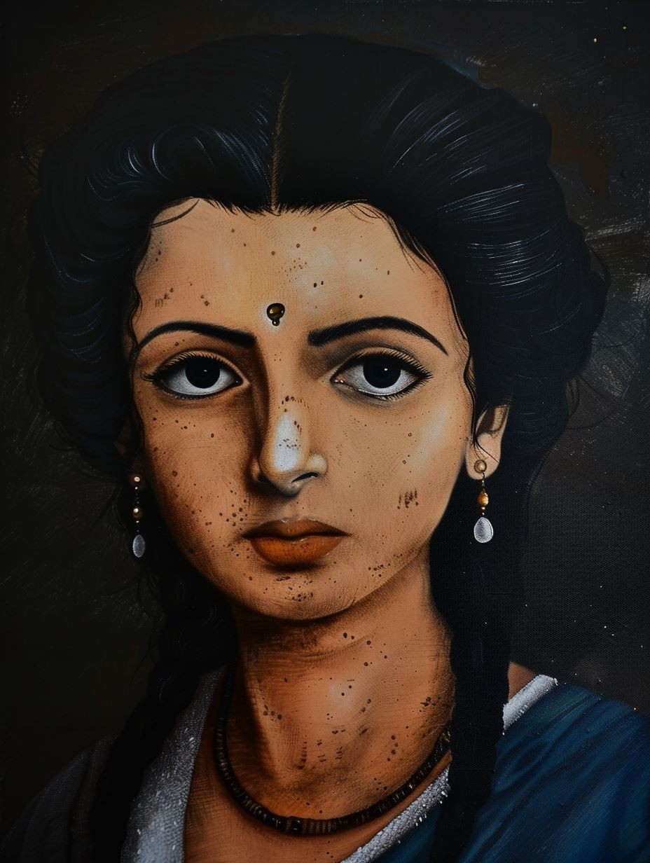 Moody Oil Portraits of Women - Image 4