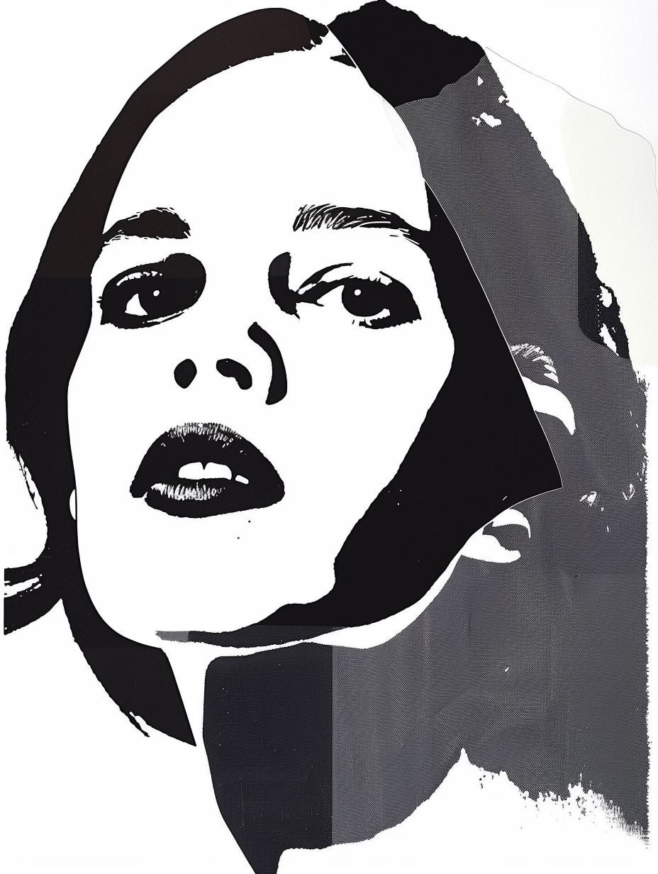 Fragmented Visions in Red and Black - Image 4