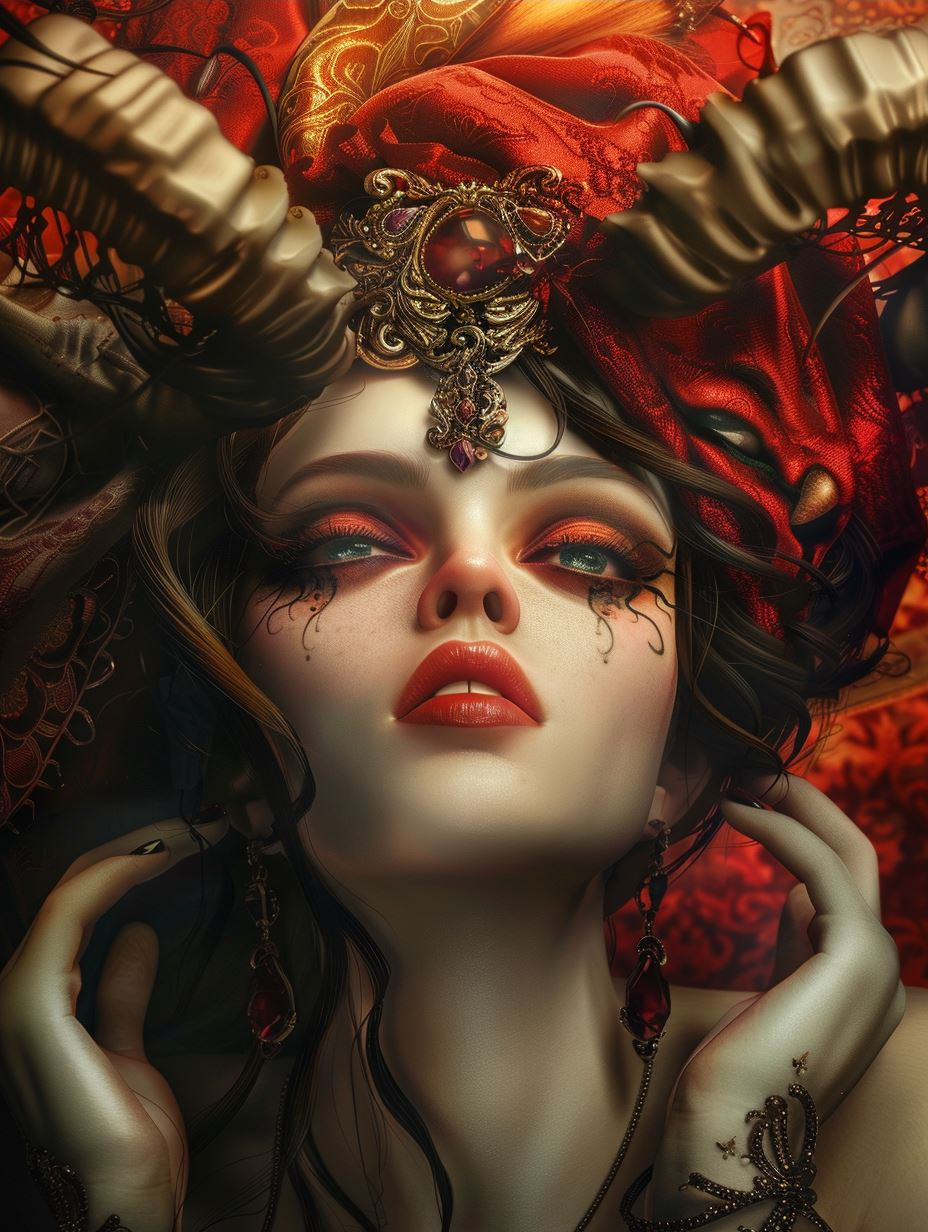 Crimson Gaze Nocturne - Image 3
