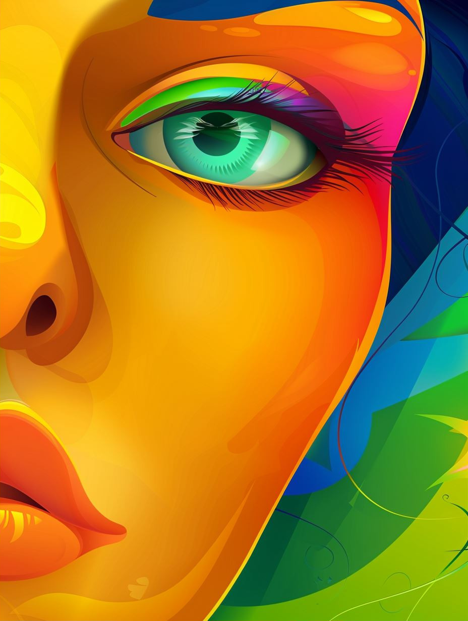 Vibrant Nature Spirit Portraits - Image 2