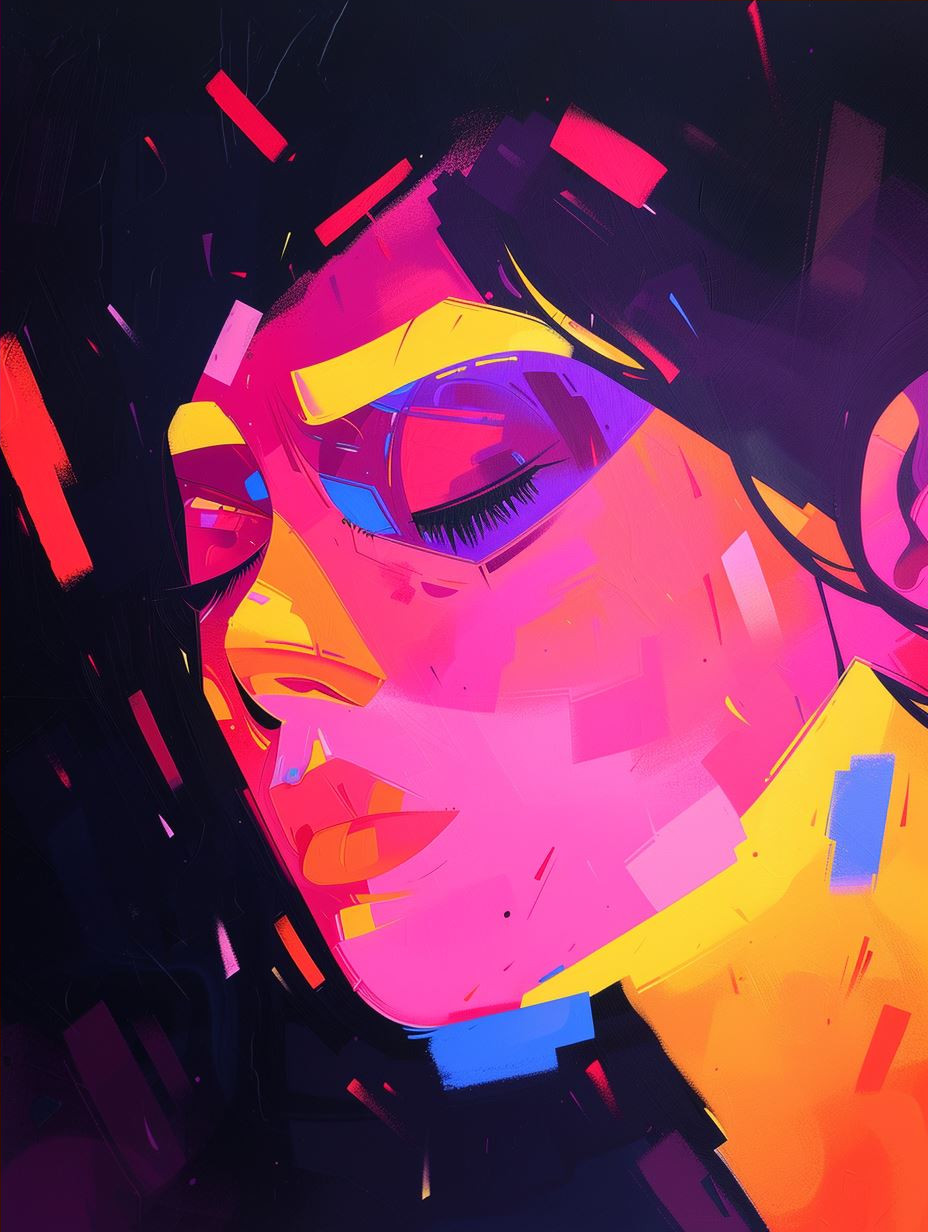 Neon Dreams in Vibrant Hue - Image 4