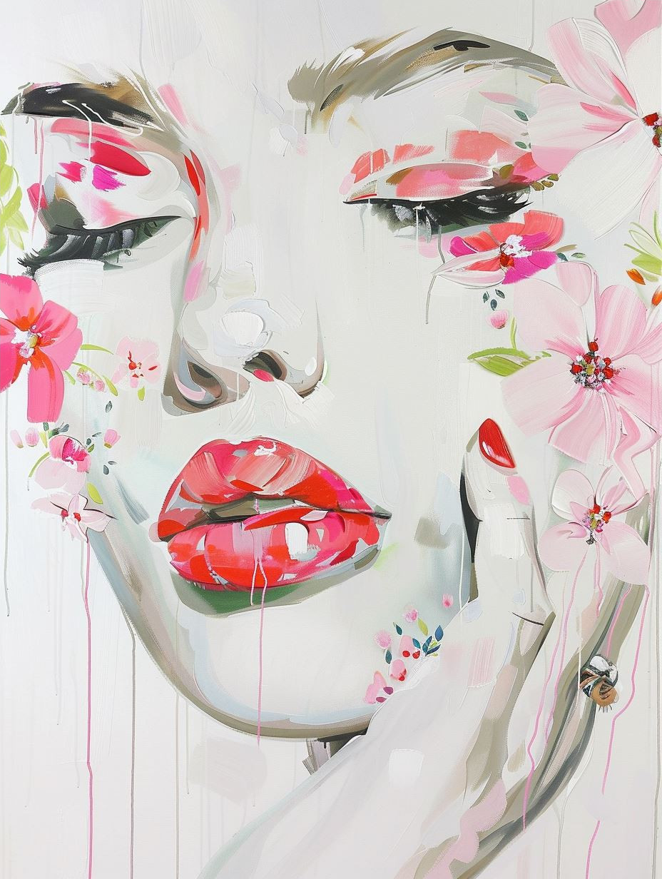 Floral Whispers: A Quartet of Beauty - Image 4