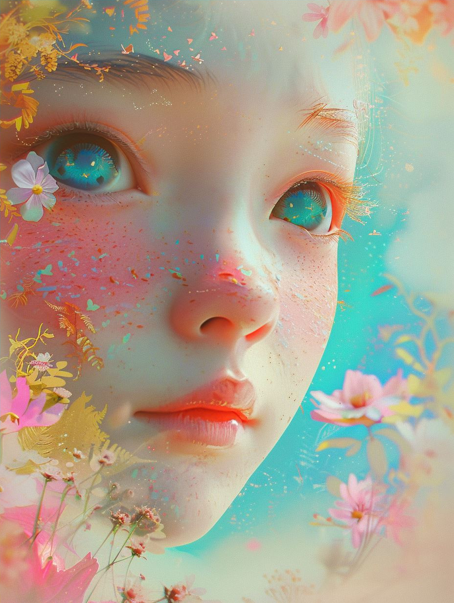 Ethereal Dream of Pastel Waters - Image 4