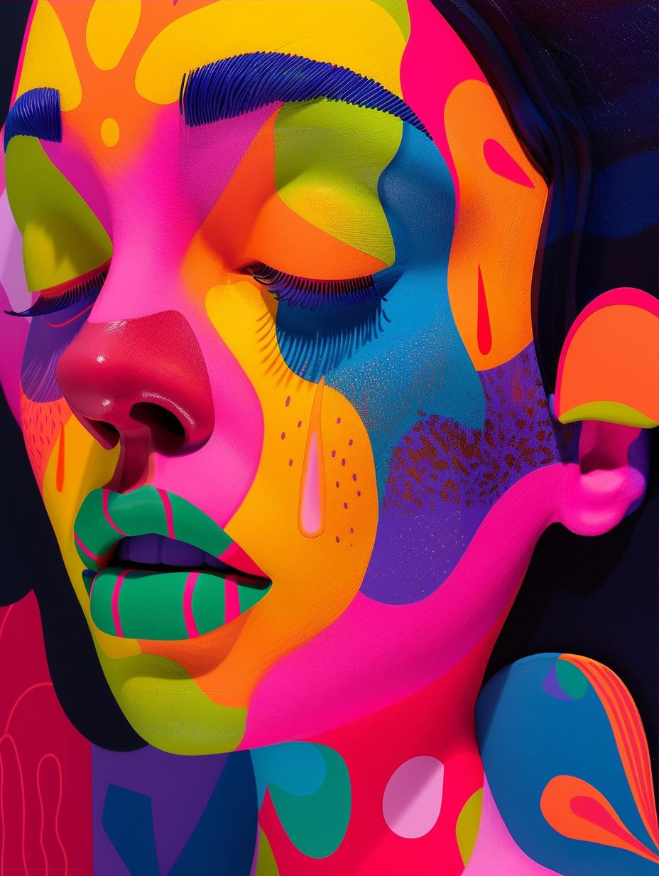 Prismatic Portraits of Dreaming Faces - Image 3