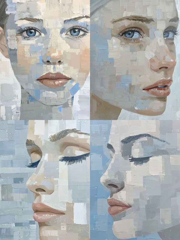 Fragmented Visions of a Woman