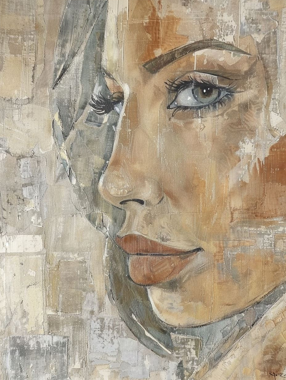 Fragmented Soul in Earthy Tones - Image 4