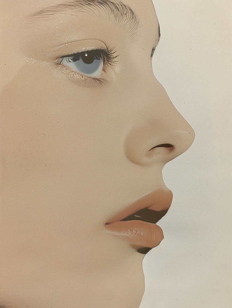 Surrealist Fragmented Portrait Study - Image 4
