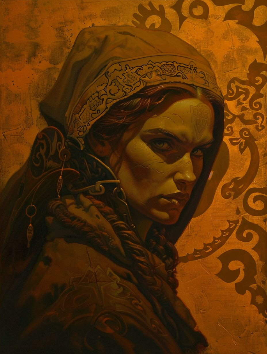 Golden Shadows of Ancient Mysticism - Image 4