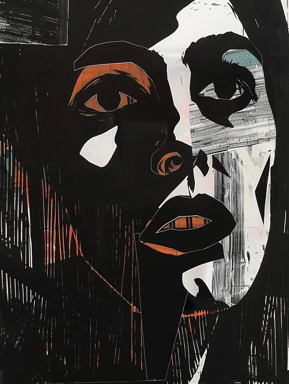 Dramatic High Contrast Portrait Studies - Image 1
