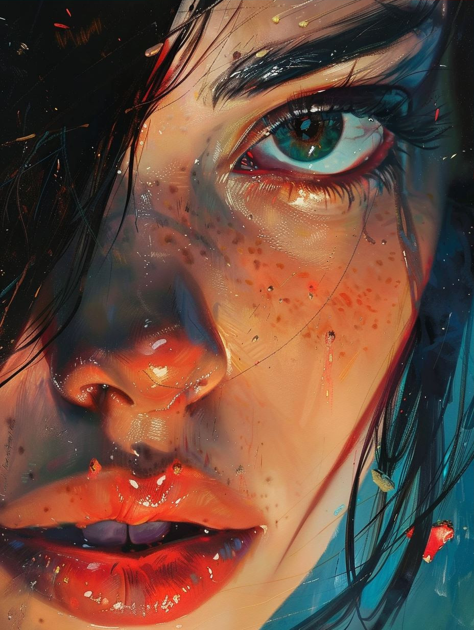 Ethereal Cinematic Portrait Study - Image 3
