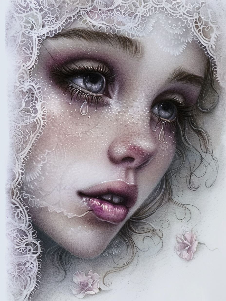 Ethereal Lace and Pearl Dream - Image 4
