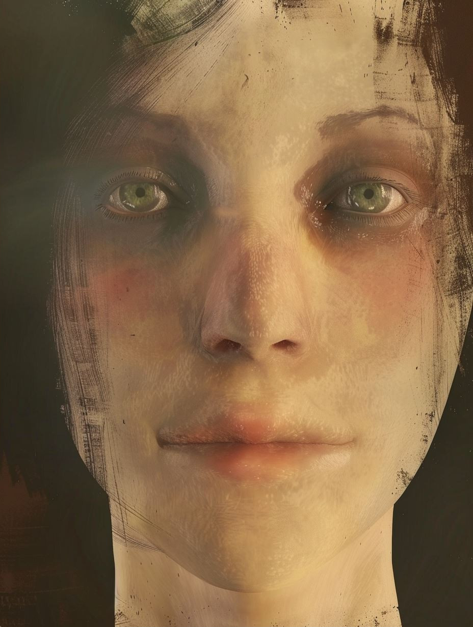 Hauntingly Ethereal Painted Portraits - Image 2
