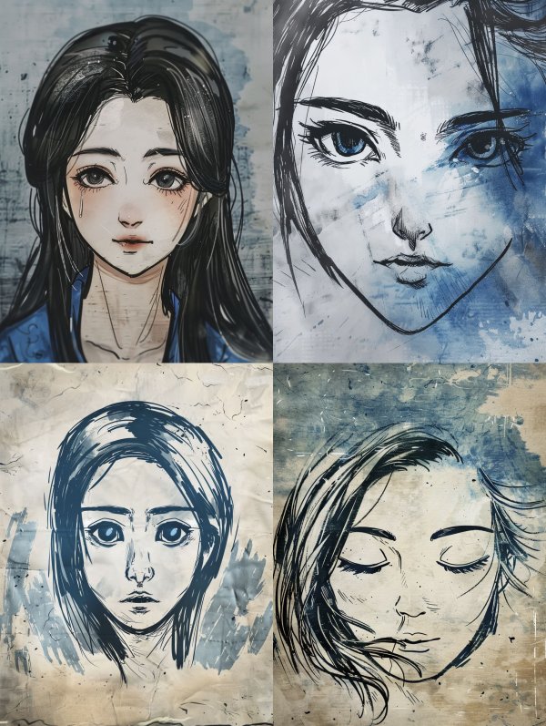 Whispers of the Soul: Four Portraits