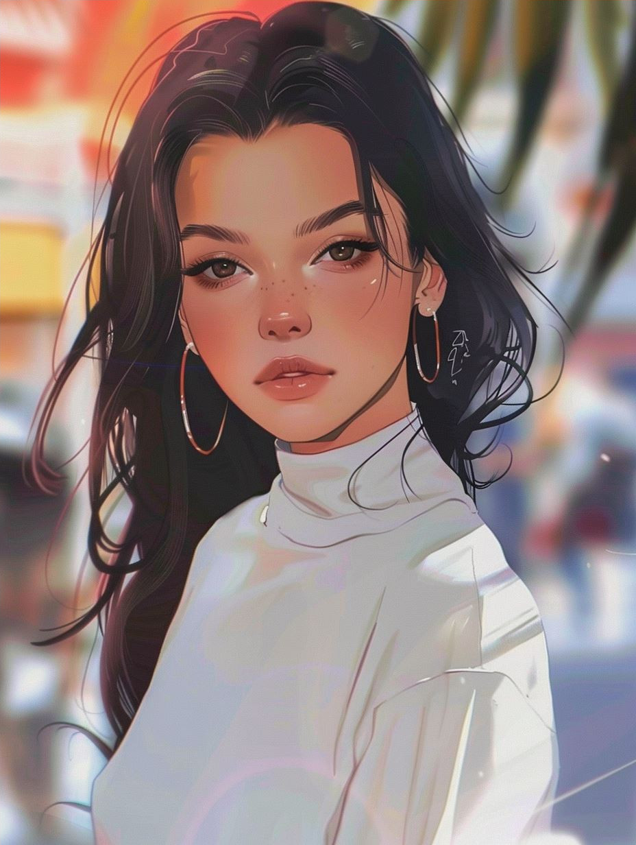 Radiant Visions of Digital Beauty - Image 4