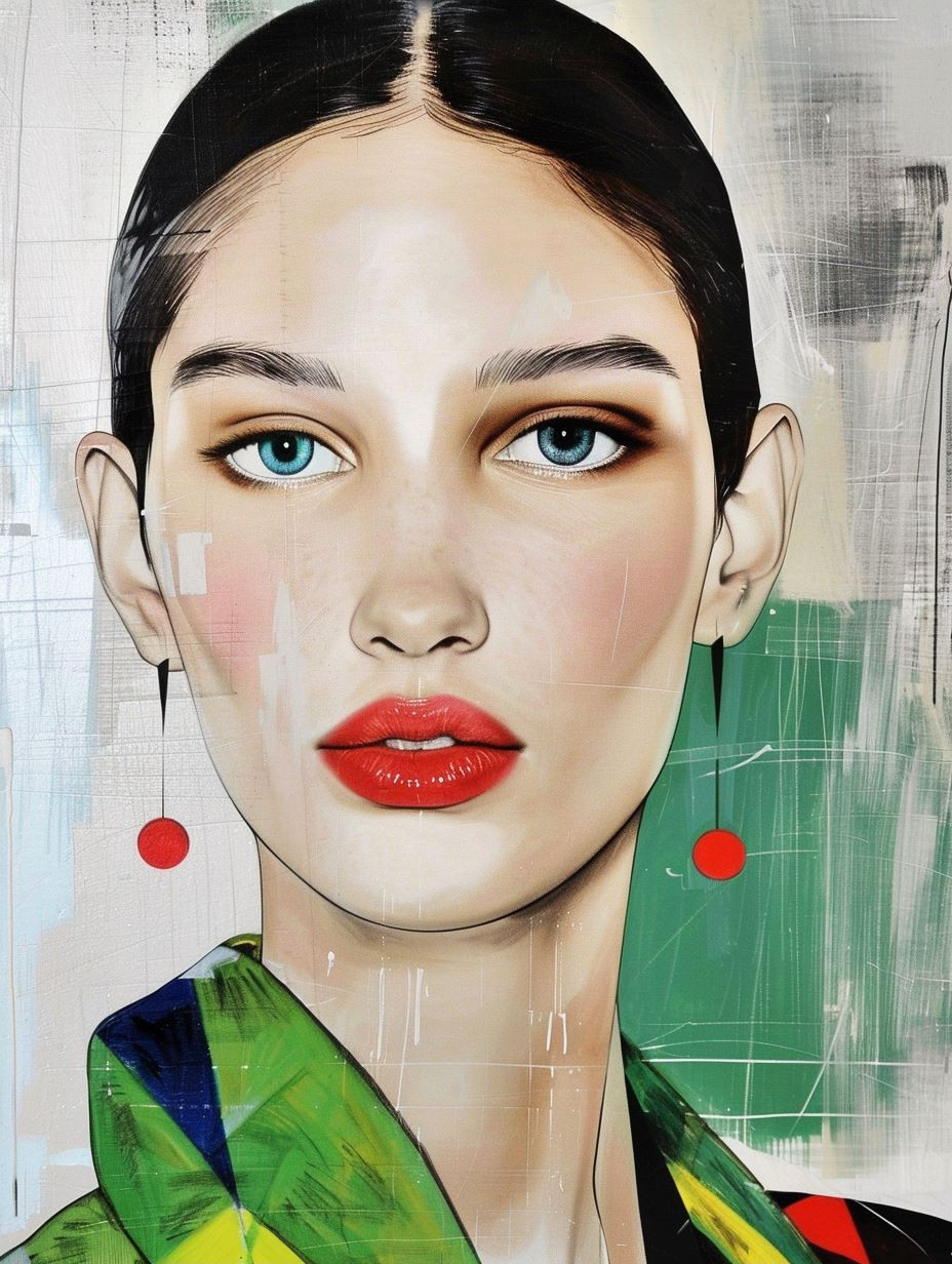 Fragmented Beauty: Modern Female Portraits - Image 1