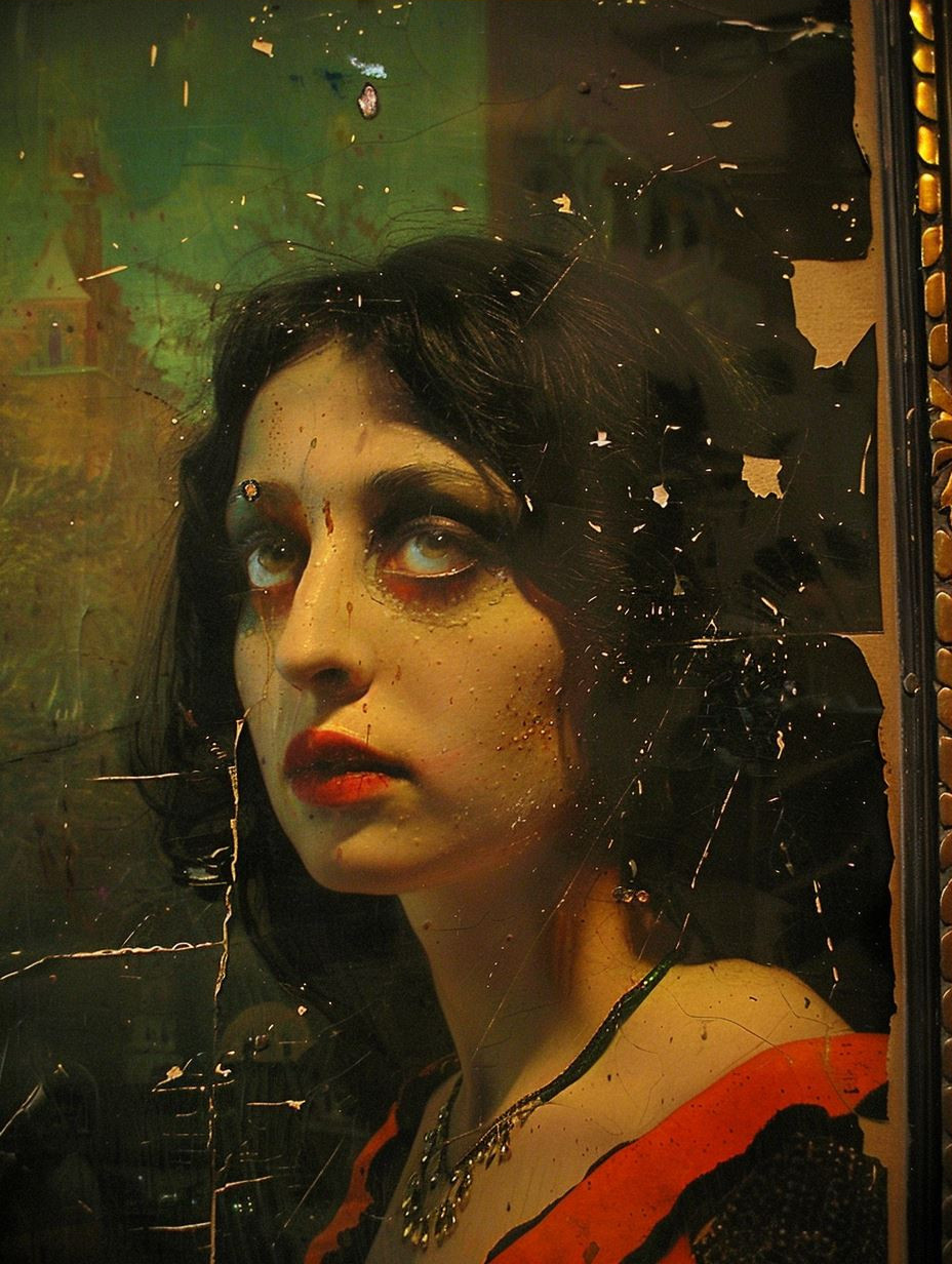 Haunting Gothic Oil Portraits - Image 3