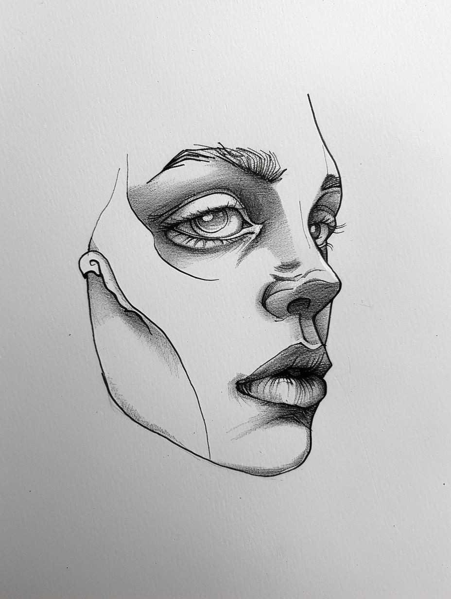 Surrealist Portraits: A Study of Form - Image 2