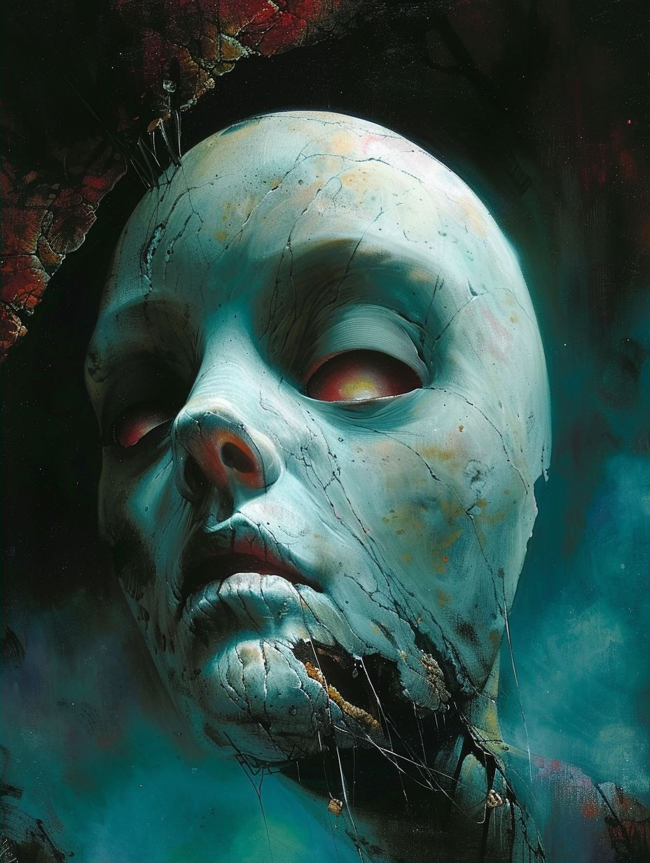 Eerie Spectral Gaze Portraits - Image 2