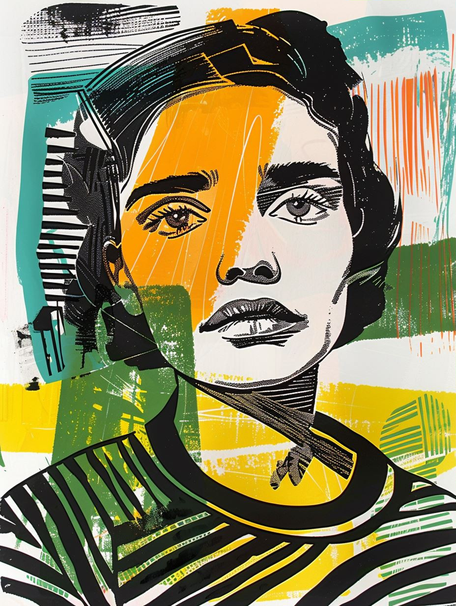 Fragmented Gazes in Color - Image 3