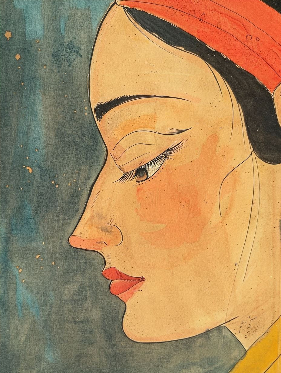Four Gazes of Feminine Grace - Image 4