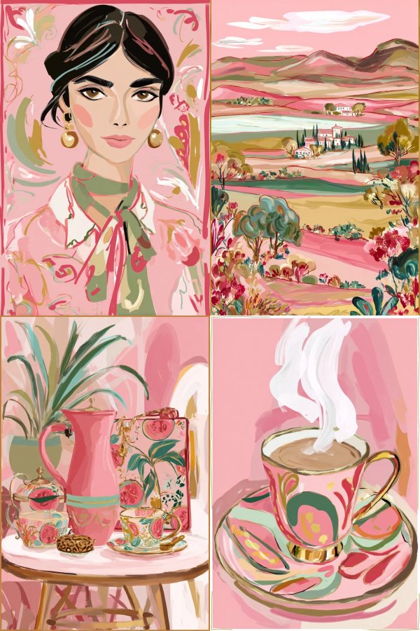 Blushing Pastel Elegance
