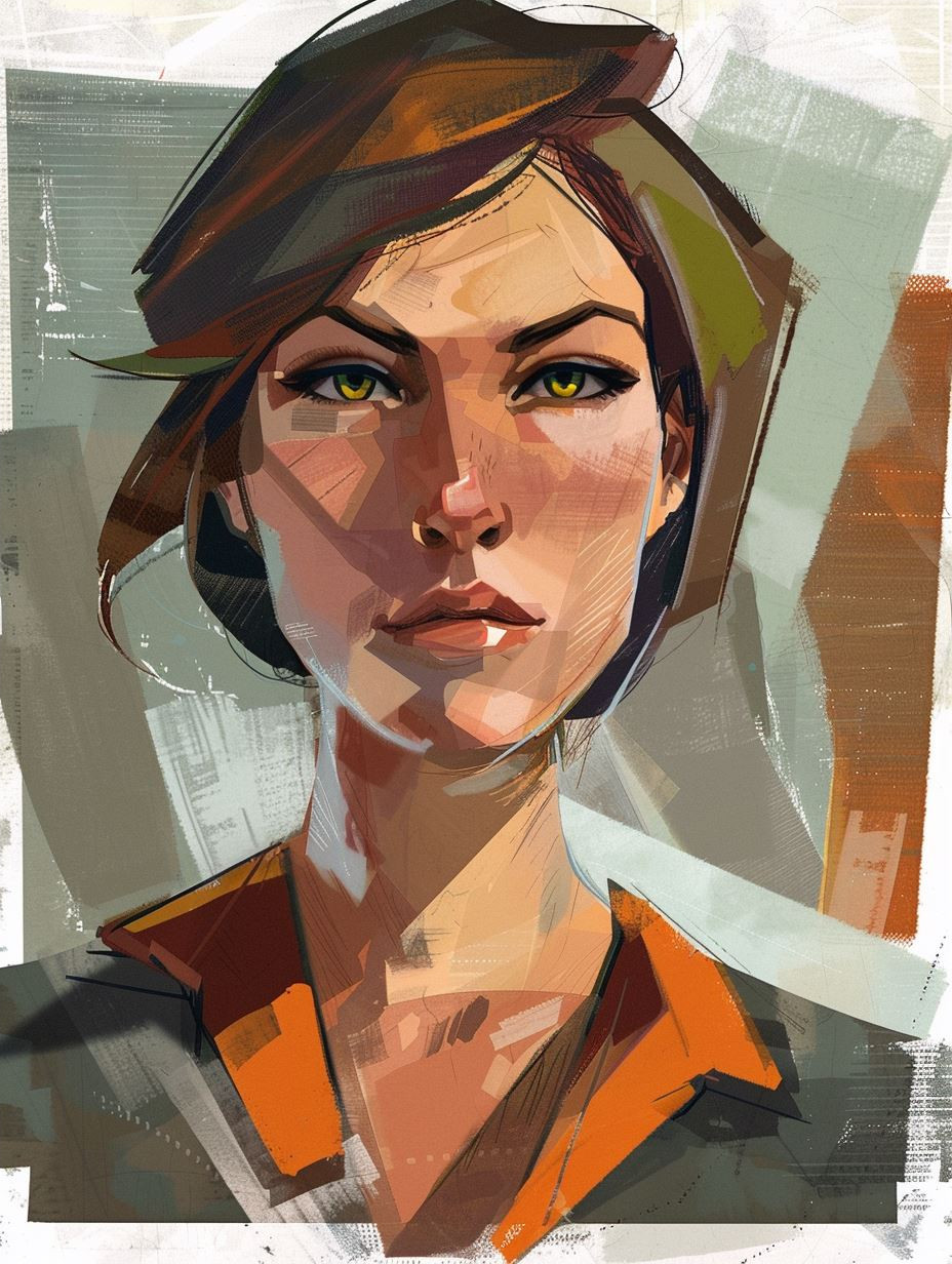 Cybernetic Soul Digital Portrait - Image 4