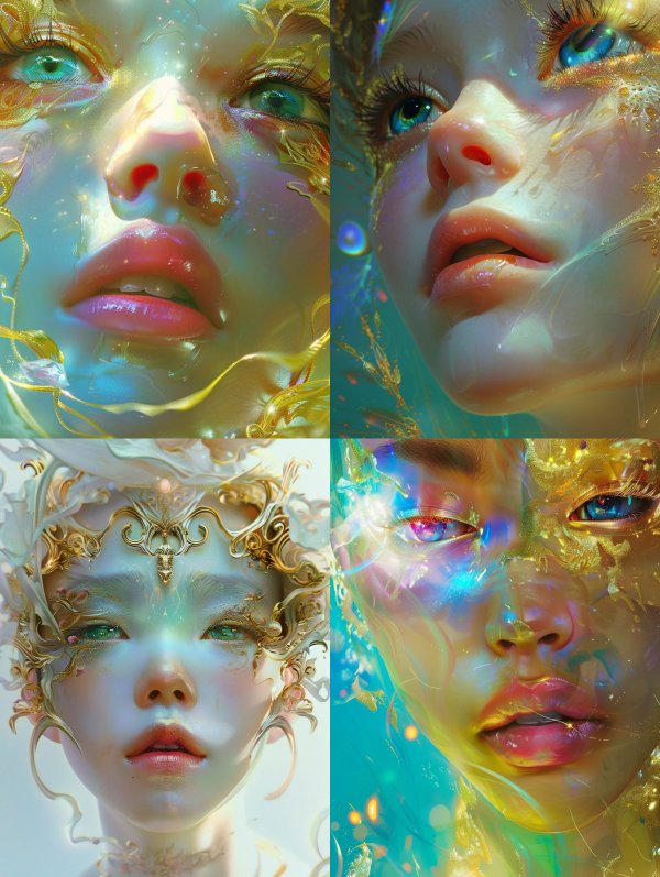 Ethereal Visions of Liquid Gold
