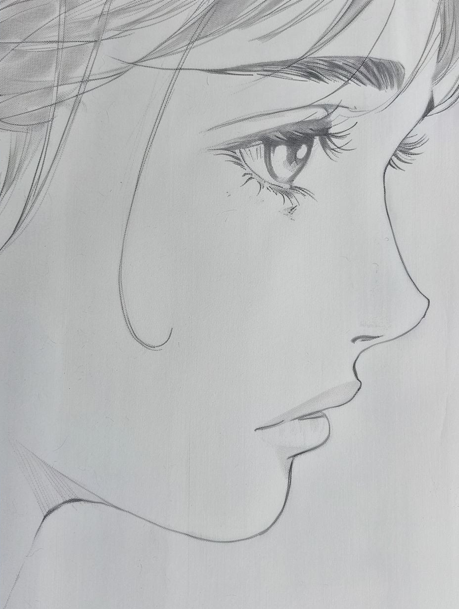 Ethereal Visions: Anime Portrait Studies - Image 2
