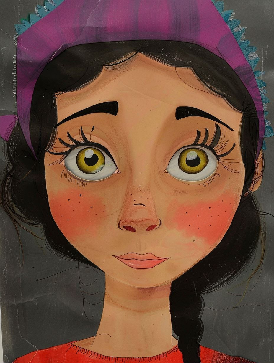 Whimsical Stylized Female Portraits - Image 2
