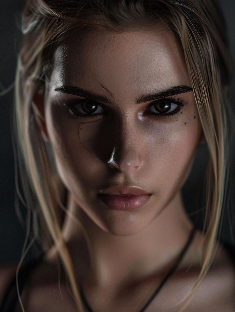 Rain-Drenched Cinematic Portrait - Image 3