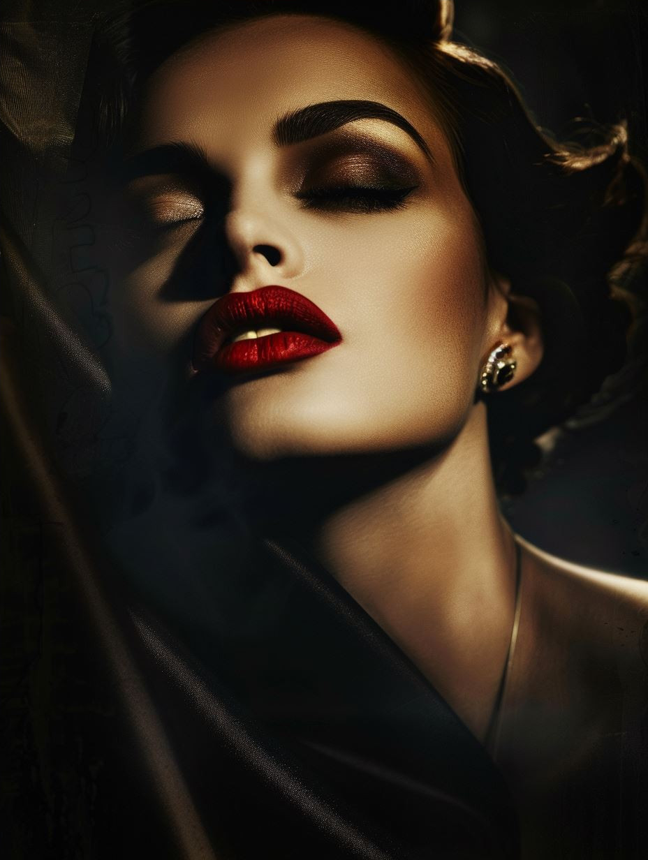 Mysterious Noir Beauty Portraits - Image 4