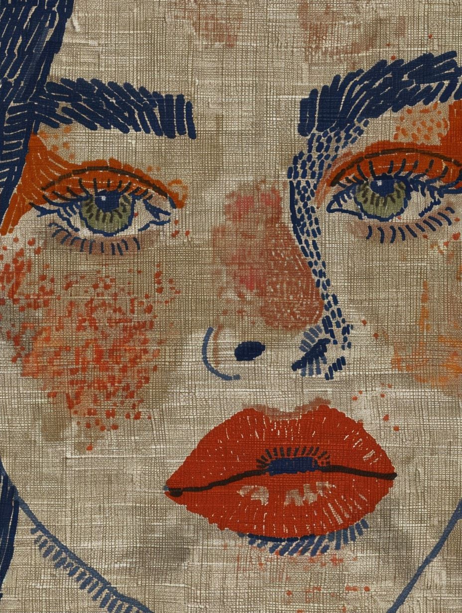 Woven Echoes of a Face - Image 2