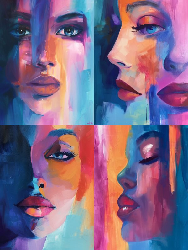Prismatic Visions of the Feminine