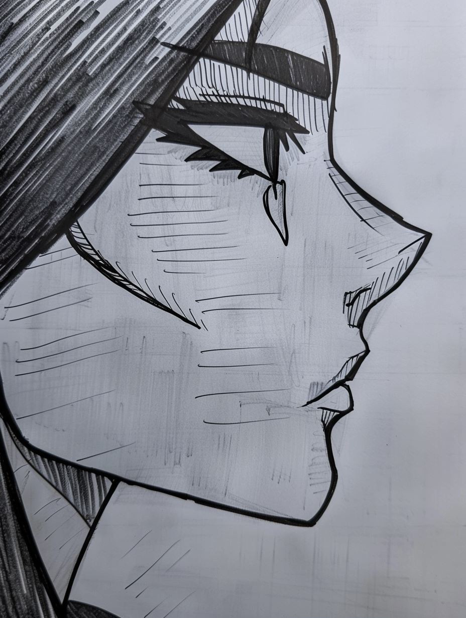 Anime Character Concept Sketches - Image 1