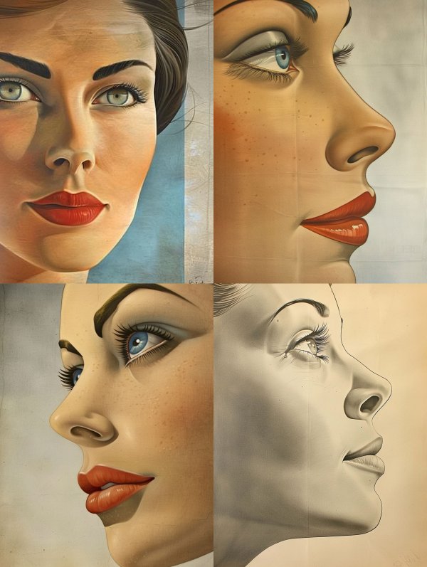 Vintage Glamour Portrait Study