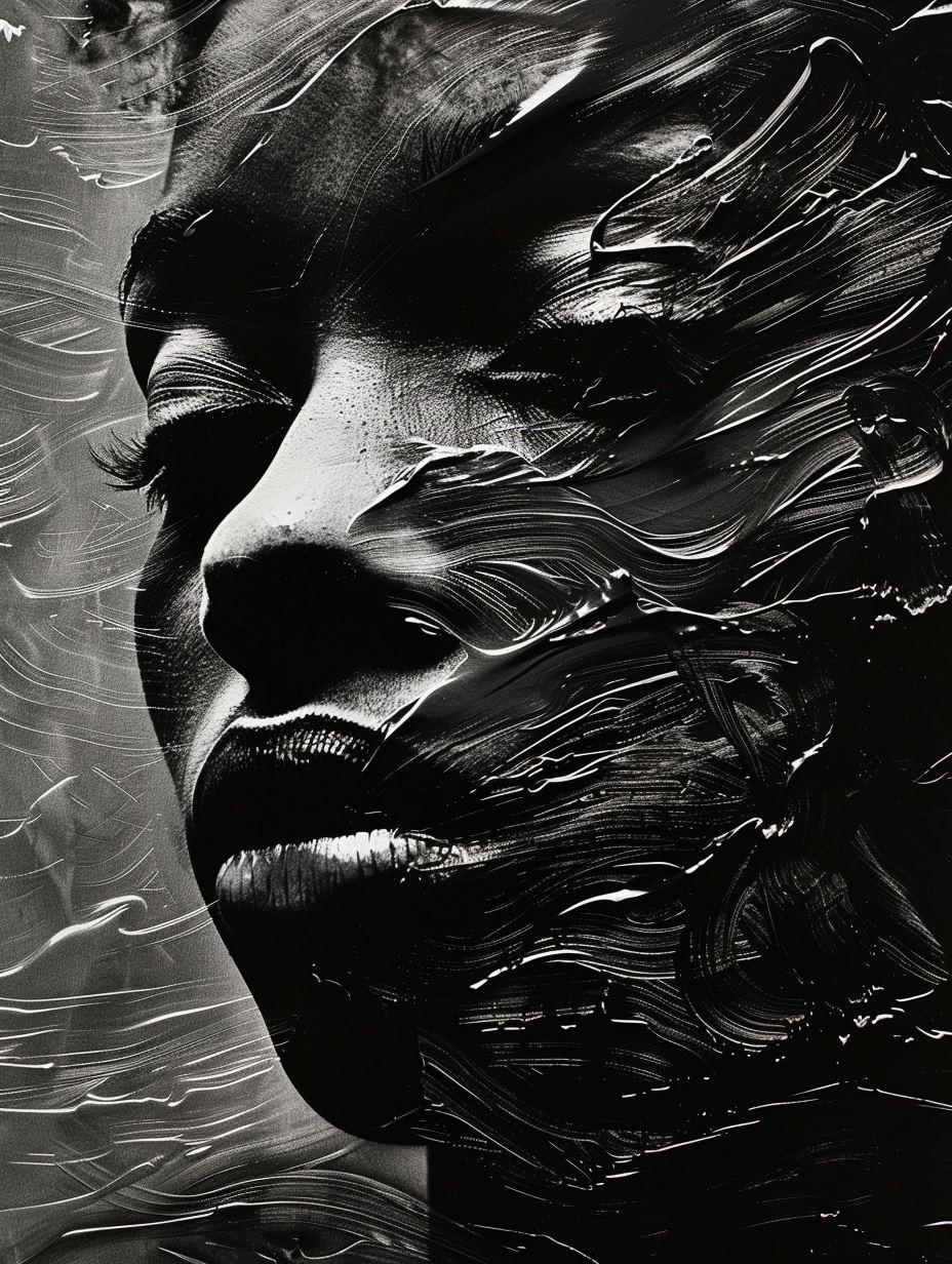 Fragmented Shadows of Human Form - Image 2