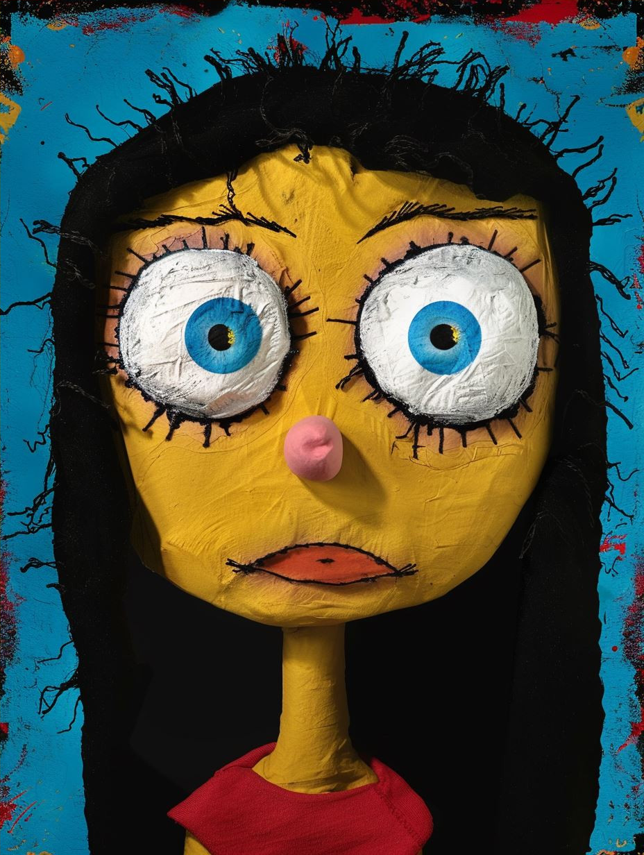 Surrealist Pop Art Collage Portrait - Image 4