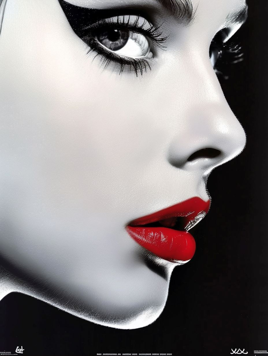 Dramatic High Contrast Beauty Portraits - Image 1
