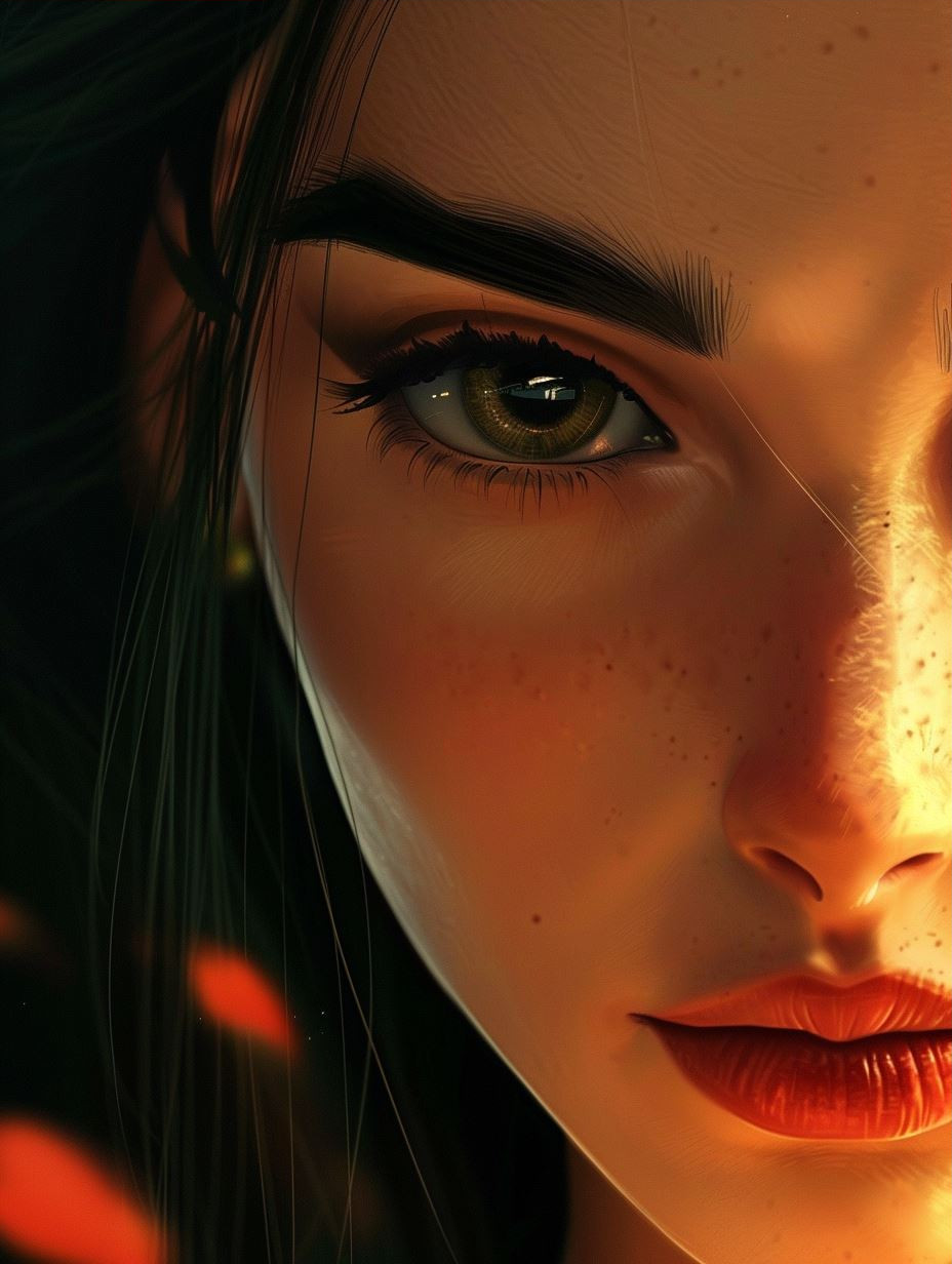 Cinematic Hyper-Realistic Female Portraits - Image 3