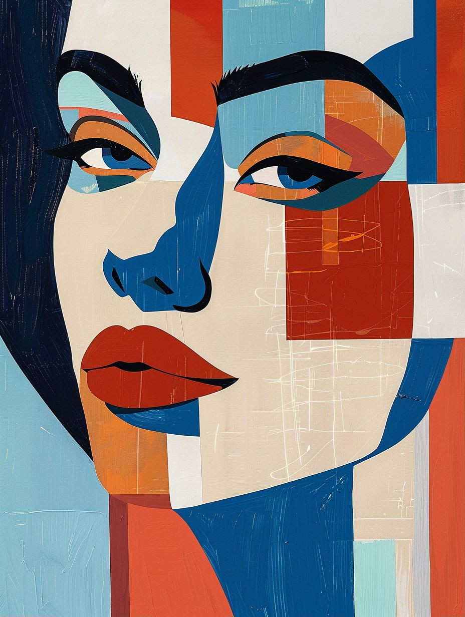 Geometric Visions of Feminine Beauty - Image 1