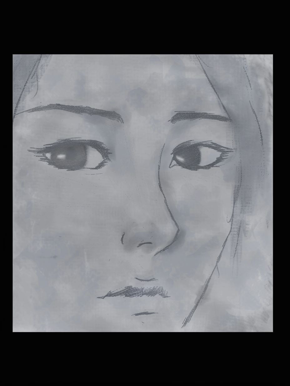 Whispers of a Somber Gaze - Image 3