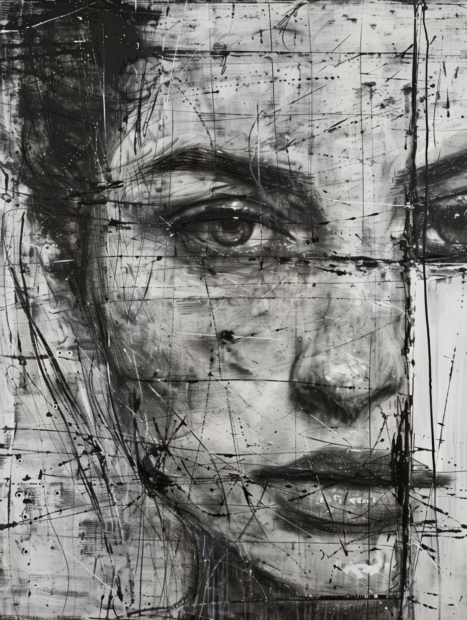 Fragmented Souls in Monochrome - Image 4