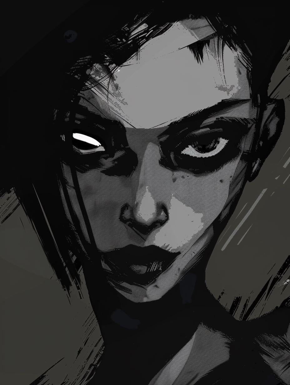 Dark Melancholic Digital Portraits - Image 2
