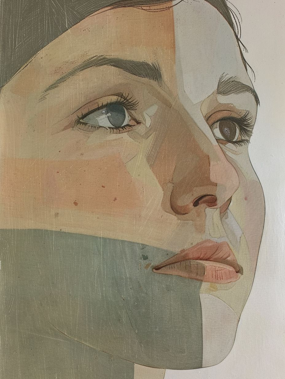 Ethereal Canvas Gaze - Image 3