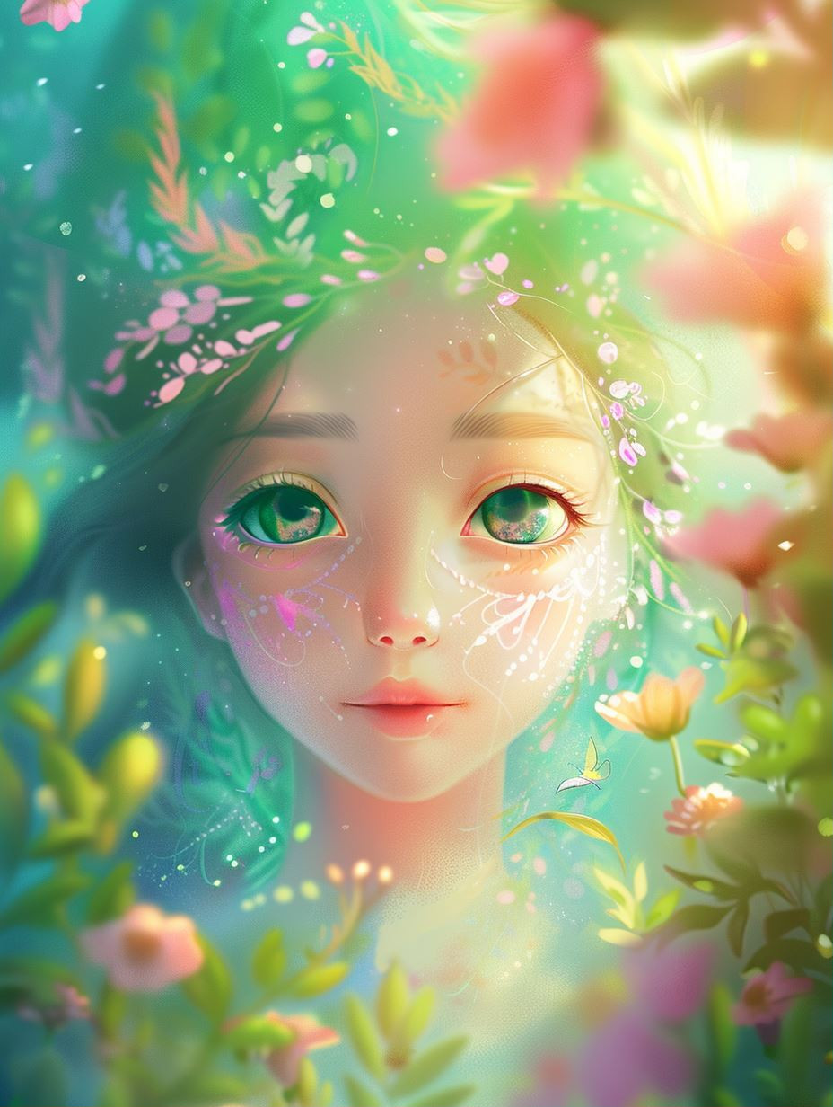 Ethereal Visions of Nature's Spirit - Image 1