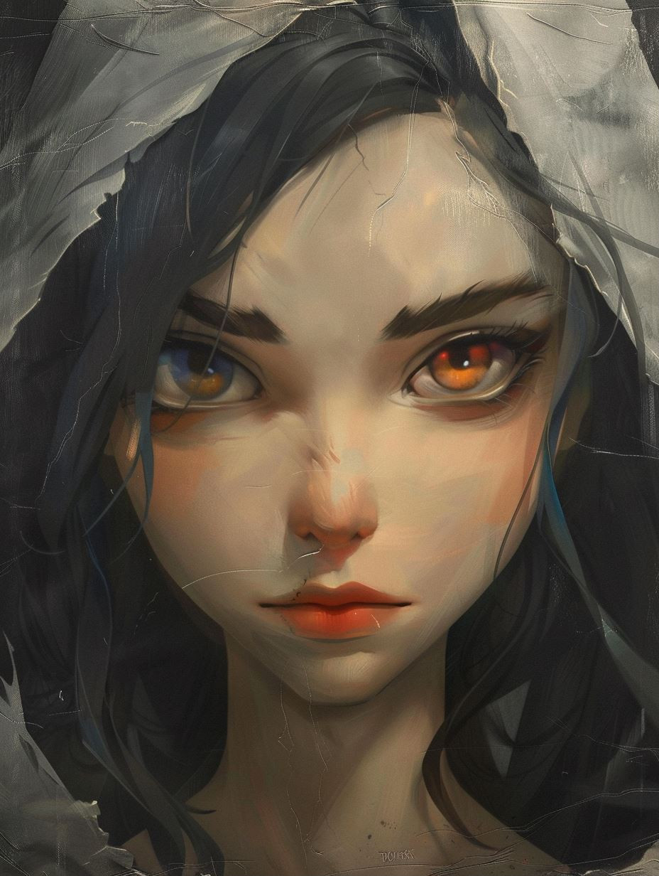 Stylized Digital Portrait Character Studies - Image 1