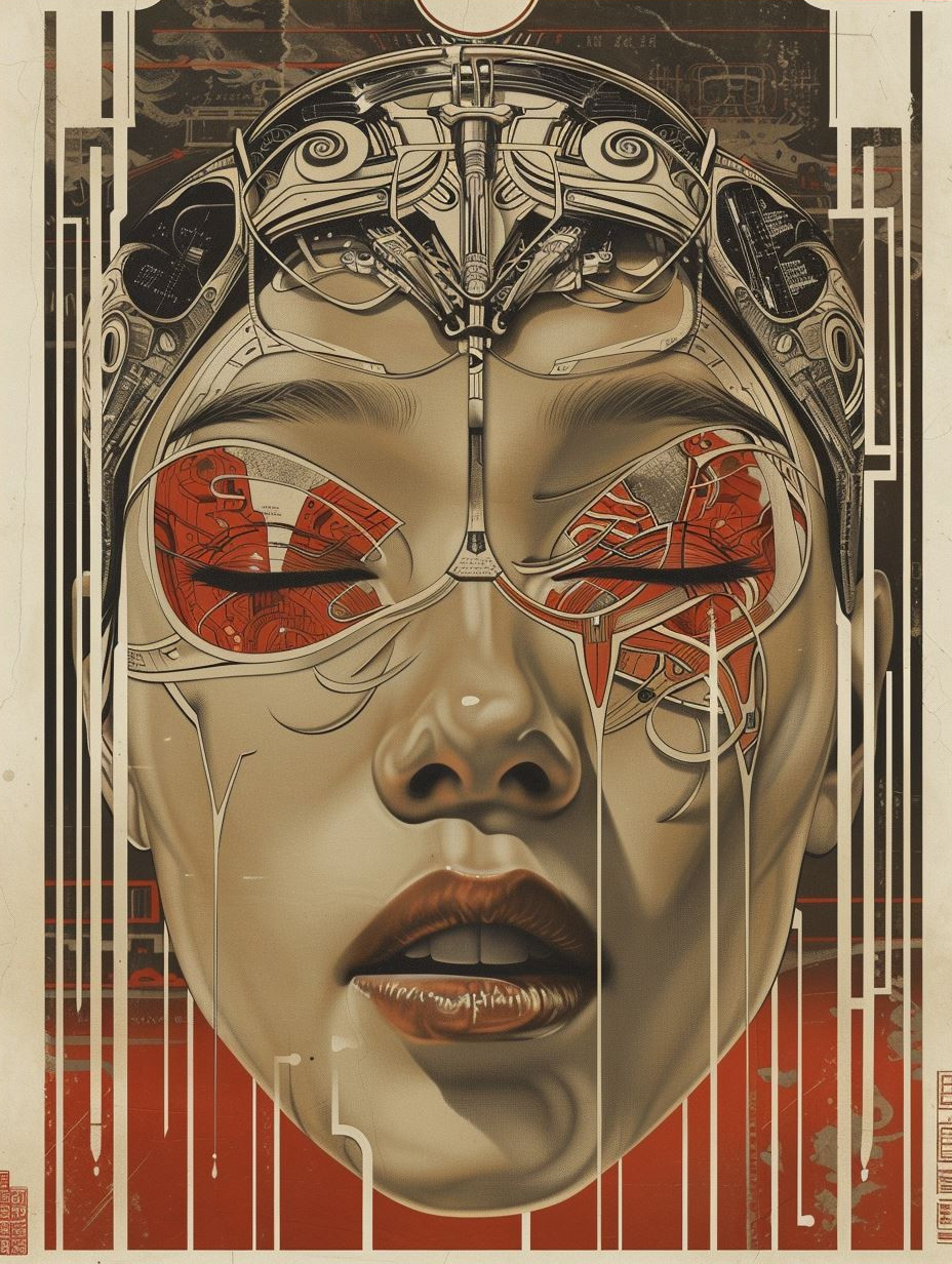 Golden Cybernetic Muse - Image 4