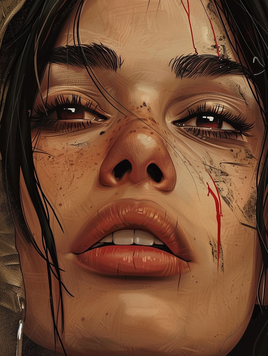 Raw Emotion: Digital Portrait Study - Image 4