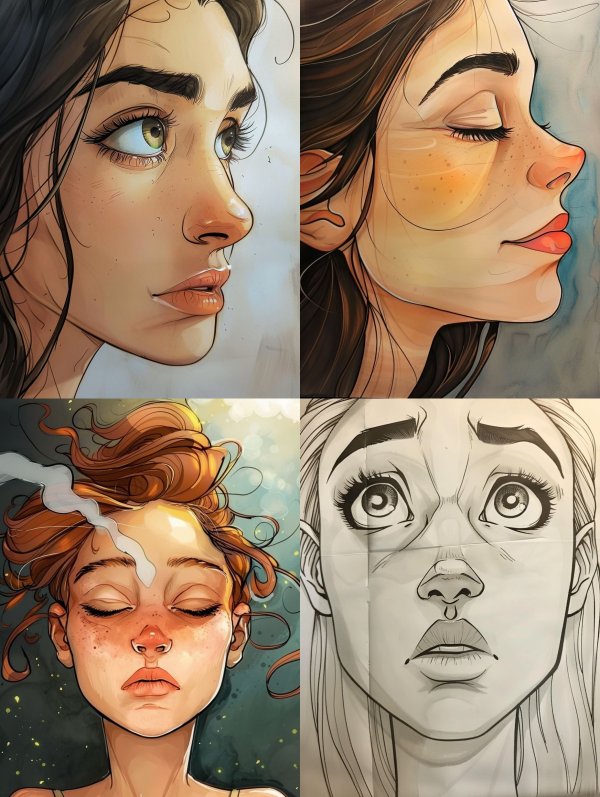 Emotional Spectrum: Digital Portrait Studies