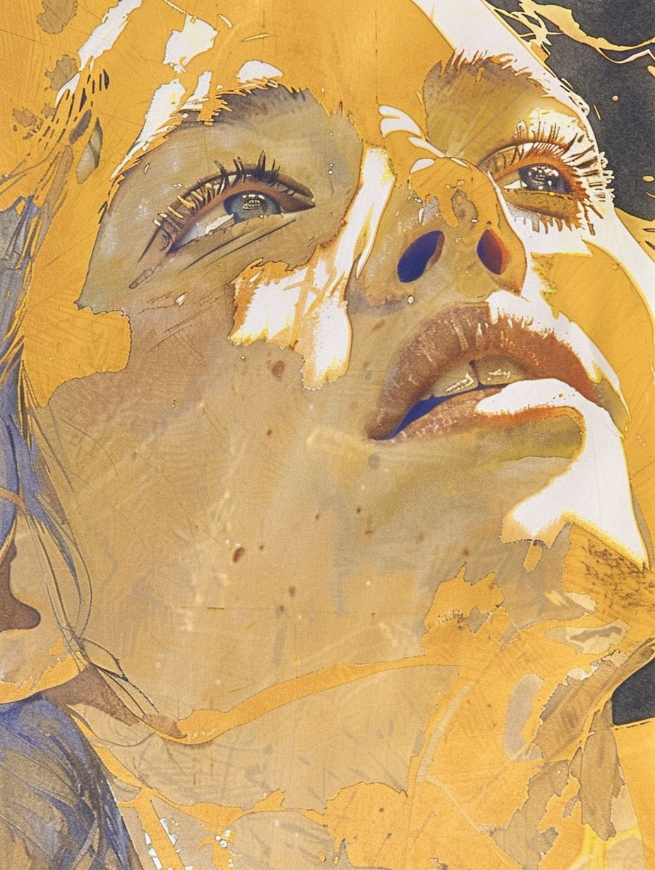 Abstract Golden Hour Portrait - Image 2